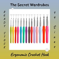 [TSW] Single Hook E: Crochet Hook / Soft Handle Crochet Hook /Ergonomic Crochet Hook /钩针