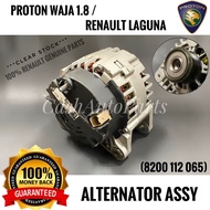 ORIGINAL RENAULT LAGUNA PROTON WAJA 1.8 ALTERNATOR ASSY READY STOCK BARANG BARU RENAULT GENUINE PART