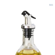 WON Set of 4 Leak proof Oil Bottle Stopper Liquor Dispenser Wine Pourer Lock Plug
