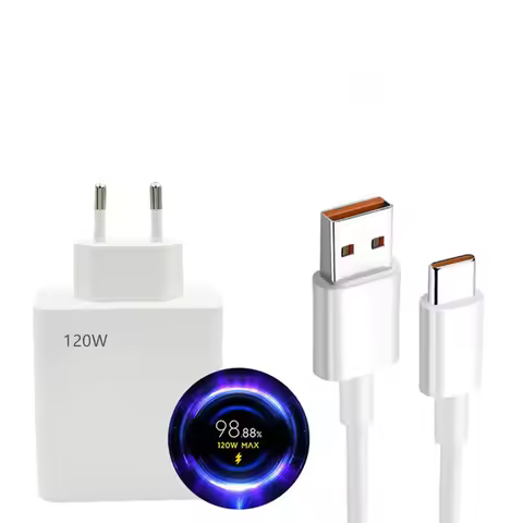 120W Fast Charger for Xiaomi 11 12 13 14 Ultra Redmi Note 11T 12T 13 Pro POCO X4 X5 6A Type-C USB Tu