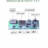 BEST SELLER!!! Kit Modul Speaker Bluetooth+Mp3+ Fm Radio/Pcb Drive