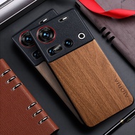 Case for Nubia Z60 Ultra Nubia Z60S Pro Nubia Z70 Ultra 5G funda bamboo wood pattern cover for nubia