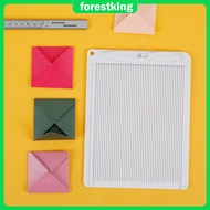 Scoring Board Plastic Envelope Maker Lightweight Envelope Punch Board Easy to Use Score Board Craft 
