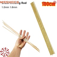 MSSUGC6 1Pcs Brass Rods, Low Temperature 1.0mm 1.6mm Brass Wires,  100cm Welding Rod Welding Supplie