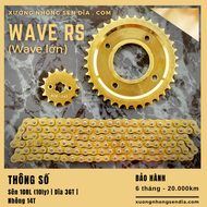[FreeshipMAX] NHÔNG SÊN DĨA WAVE RS / WAVE RSX/ WAVE S110/ WAVE ALPHA LỚN/ FUTURE X/ FUTURE 125VÀNG