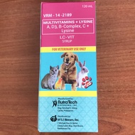 Multivitamins + Lysine for pets (cats, dogs) LC-VIT syrup / vitamin