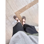 Ballet clogs, leopard-print Mary Jane shoes, floral bow and pearl embellishments for Crocs, DIY Croc
