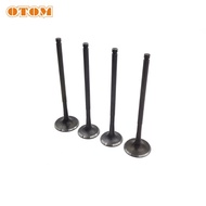 OTOM Motorcycle NC250 Engine Parts Valve Set (intake-exhaust) For ZONGSHEN 250CC NC250 KAYO T6 BSE R