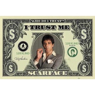 Scarface - A3 Frame Or A3 Poster