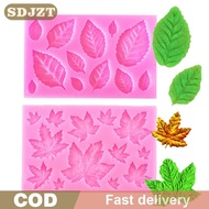 null 3D Mini Rose Flower Leafs Silicone Mold DIY Fondant Chocolate Sugarcraft Cake Decor Baking Tool