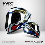 Fullface KBR tt course leopard misano helmet handsome men's package adultWanita identical kyt ttc