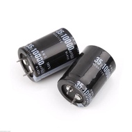 SV 2Pieces Aluminum Electrolytic Capacitor 35V 10000UF Power Amplifier Electrolytic 10000UF 35V 25x4