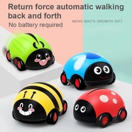 Press inertia toy car return mini car children's toy two-way toy car