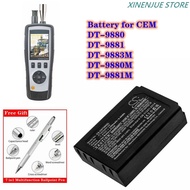 Equipment,Survey,Test Battery 7.4V/1200mAh PT603450-2S for CEM DT-9880,DT-9881,DT-9883M,DT-9880M,DT-