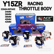Y15ZR NLK THROTTLE BODY VELOCITY 32MM 34MM 36MM 38MM 40MM 42MM 45MM TB NLK
