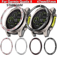 STABFOAM Bezel Ring Styling , Decorative Protective Watch Bezel Ring, Stainless Steel Replacement An