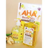 Essence AHA Berry Mix Essence Berry Mix Whitening shower gel Set