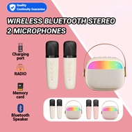 ♥ SFREE Shipping ♥ 2024 New ST-157 Portable Mini Bluetooth Speaker Wireless Microphone Karaoke Speaker 3DStereo Amplifier K30