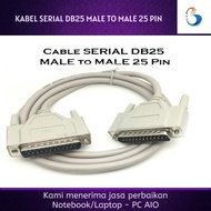DB25 MALE TO MALE SERIAL CABLE