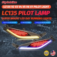 LC135 Mata Gaban Lampu Dada Pilot Light Led Yamaha LC135 V2 V3 V4 V5 V6 V7 Daylight DRL Lampu Dada S