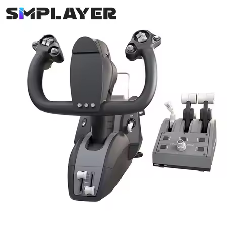 Simplayer Original TCA Yoke Pack Boeing Edition (TCA Yoke + TCA Quadrant) for Thrustmaster, Xbox and