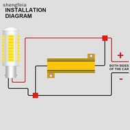 [SFI] 2Sets Car LED Canbus Decoder 10/25/50W 6/8/25/39Ohm Load For Auto Turn Signal Lantern License 