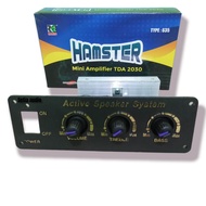 kit power mini amplifier aktif speaker tda 2030 mono hamster