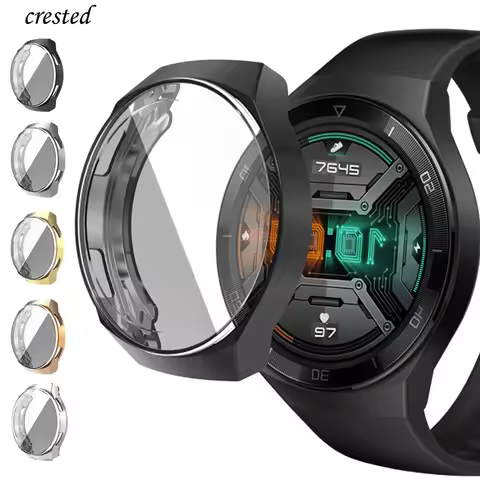 Case for Huawei Watch GT 2e cover soft TPU Full Coverage Frame Smartwatch Accessories Bumper+Screen 