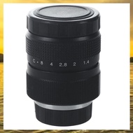 (HARB) Television TV Lens/CCTV Lens for C Mount Camera 25mm F1.4 in Black