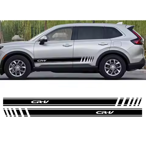 Side Stripes For For Honda CRV 3 4 Rdi CR-V Graphic Decal Sticker Set