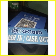 ✻ ❀ ◈ gcash  QR code and cash in cash out SIGNAGE