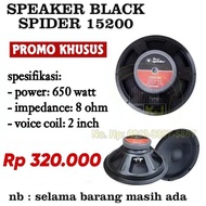 SPEAKER BLACK SPIDER 15INCH 15200 speaker speker black spider 15200