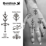Boldink Temporary Herbal Tattoo Sticker Henna Tattoo Gentle On The Skin Waterproof 15 Days Tattoo Na