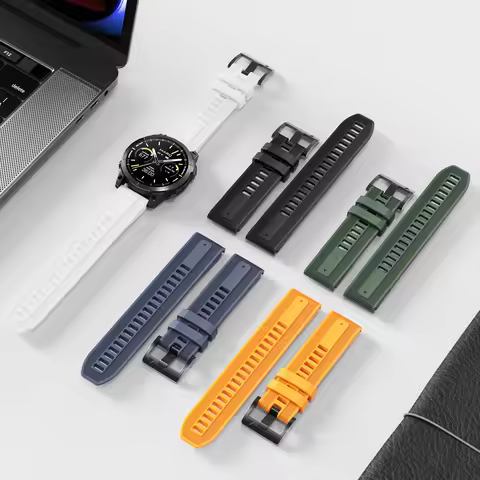 QuickFit Silicone Strap For Garmin Fenix 8 7 6 6 Pro 5 Plus 945 For Garmin Instinct 2 Watchband 22mm