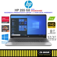 HP 255 G8 Business Italian Keyboard Laptop – AMD Ryzen 5-5500U - AMD Radeon Graphics - 15.6" FHD - 8GB DDR4 - 512GB SSD