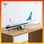Boeing 737 Max 8 China Southern Airlines Paper Model Assembly Kit 1/100 Scale High Quality Paper Mat