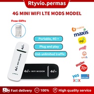 USB Modified modem 4G wifi router with sim card bypass traffic quota support all sim card pocket wifi modem