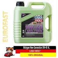 LIQUI MOLY MOLYGEN NEW GENERATION 5W-40 4L KOD PART.8578 *PERCUMA LIQUI MOLY WANGIAN KERETA *