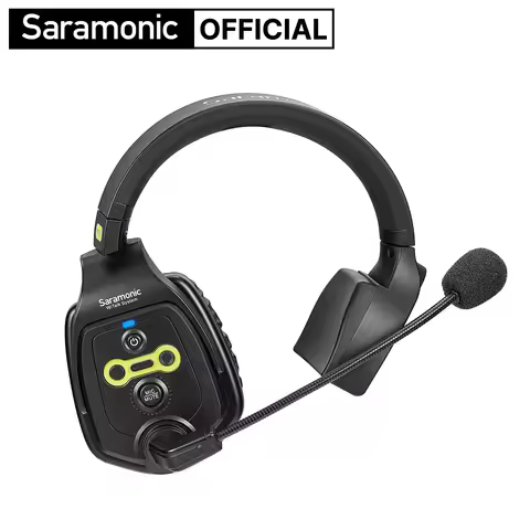 Saramonic WiTalk SMH Single-ear Master Headset for WiTalk WTD/S Full-Duplex Communication Wireless I