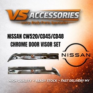 NISSAN CW520/CD45/CD48 CHROME DOOR VISOR SET