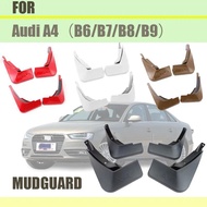 Mud flaps for Audi A4 b6 b7 b8 b9 Mudguards Car Mud flap Splash Guards audi A4 Fenders  auto accesso