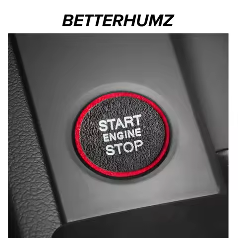Alcantara Car Engine Start Stop Button Sticker Trim for AUDI A4 A5 B9 B8 A6 A6L A7 C7 Q3 Q5 8R S3 RS