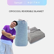 Epitex x Samuel1600TC Cryocool Blanket | Cooling Reversible Wrap - Fit Quilt | Cooling Comforter (Du
