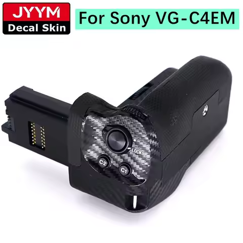 VG-C4EM Handle Decal Skin Vinyl Wrap Film Camera Battery Grip Sticker For Sony A7M4 A7R4 A7S3 A1 A9I