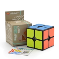 Cube 2x2 Yongjun Blackbase Original Cube Puzzle Card