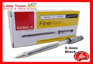 Dong A Fine Tech Gel Ink Pen Color Black