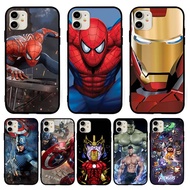 Samsung Galaxy A6 A6+ Plus A7 A8 A8+ Plus A9 2018 Phone Case Cover Spiderman Iron Man Print Soft TPU Casing