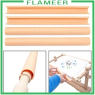 [Flameer] Needlework Frame Holder Handmade Quilting Adjustable Cross Stitch Embroidery Frame Tapestry Scroll Frame for Cross Stitch Tools