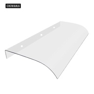 CHiWANji Window Awning Clear Front Door Patio Canopy Door Canopy Patio Awning Garden Accessories for