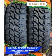265/70R17 10PR MT Westlake SL378 w/ Free Stainless Tire Valve